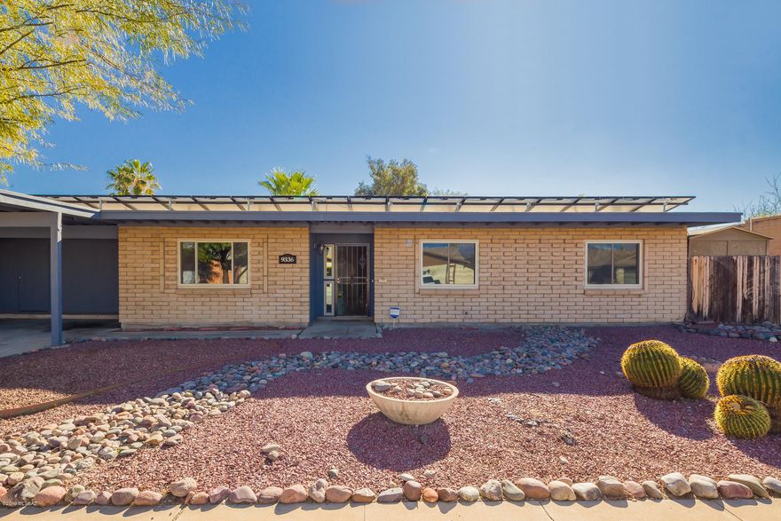 Totally updated & move in ready. Solar panels for reduced electric bills, brand new windows, ceramic tile throughout the home. Large south facing back yard with a sparkling pool and plenty of shade. Extra room perfect for guests, office space or media room. Freshly painted, brand new carpet, updated kitchen and so much more. Make this home yours today!