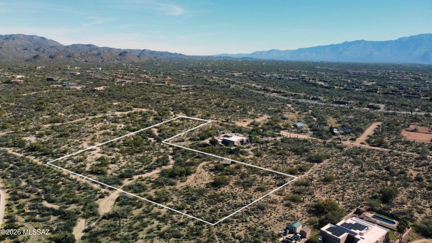 5-acre parcel with amazing building site options on Tucson's extended NW side. Zone R-144, giving you the flexibility to build your home and amenities that suit your lifestyle. This parcel is a part of a 10-acre parcel that is in the process of being split. Member owned water company with one well connection, Trico electric and septic required.  Property lines have been staked for easy identification.