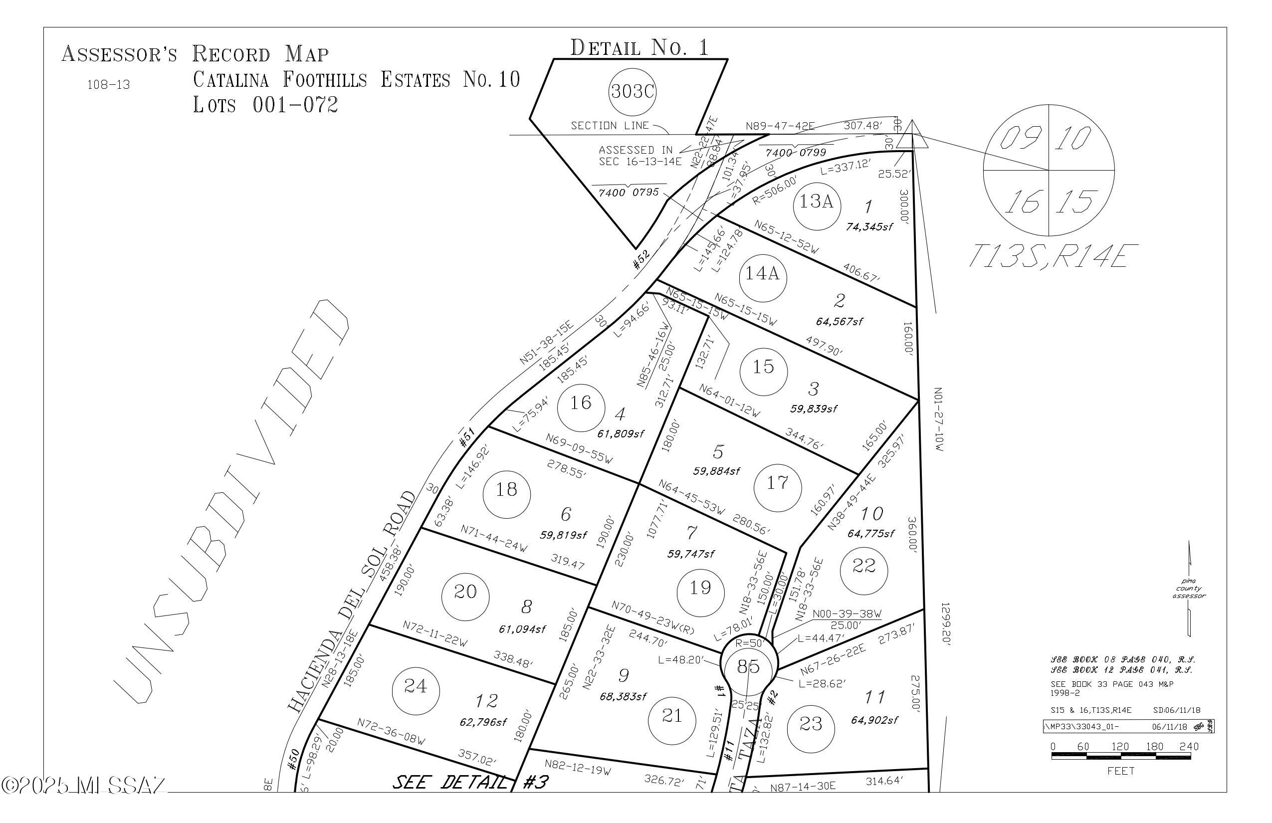 Catalina Foothills Estates NO. 10 (1-72) - Land