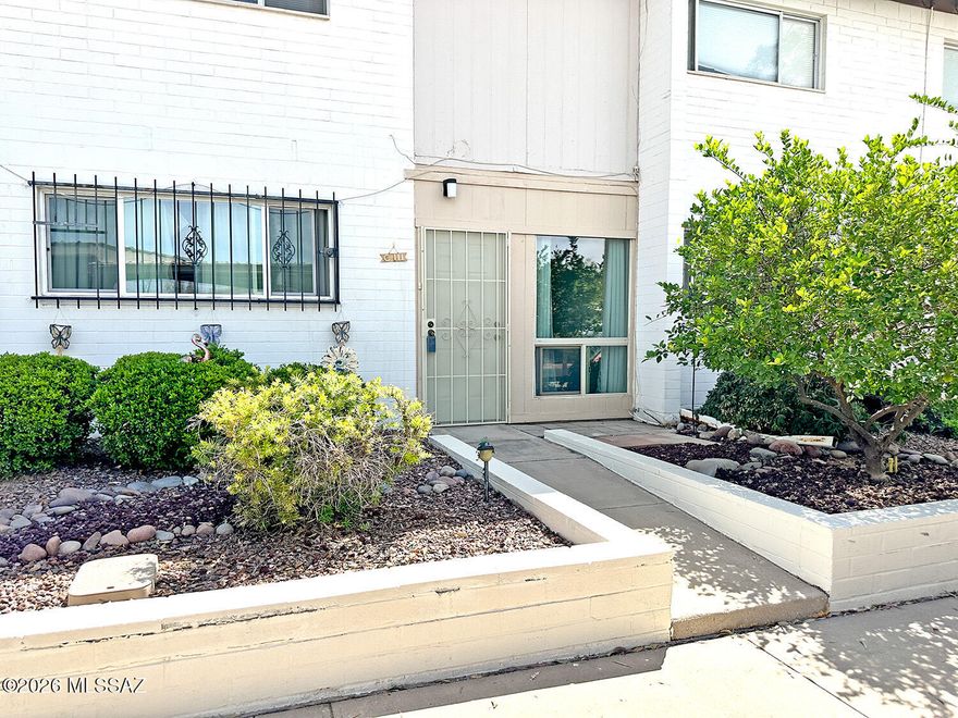 Enjoy low maintenance living in this beautifully updated downstairs co-op unit located in the heart of Central Tucson. This home offers two bedrooms and one full bathroom, featuring a modern kitchen and bathroom with recent upgrades, dual-pane windows for energy efficiency, All appliances are included, making this property move-in ready and convenient for any buyer. The monthly coop fee covers property taxes, water, sewer, trash, roof maintenance, pest control, exterior upkeep, and access to a sparkling community pool, providing stress-free ownership and peace of mind. The location is ideal--just blocks from shopping, dining, and public transportation...more More...
Agent Only Remarks
Cash only, no rentals. GNC Management has ap