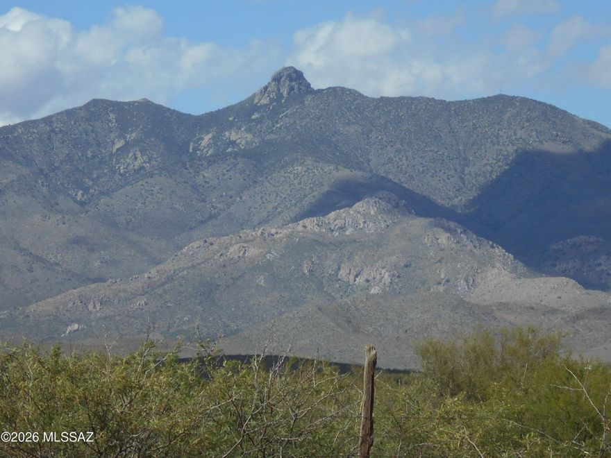 Here's a great opportunity to get 10 acres at an affordable price, with beautiful views, in an agricultural area southeast of Willcox, known for its many vineyards. With a beautiful view of Dos Cabezas and all of the surrounding mountain ranges, and wide open spaces, it makes for a peaceful place to build a home and enjoy your privacy, the abundant wildlife, many birding opportunities, and dark night skies for stargazing!