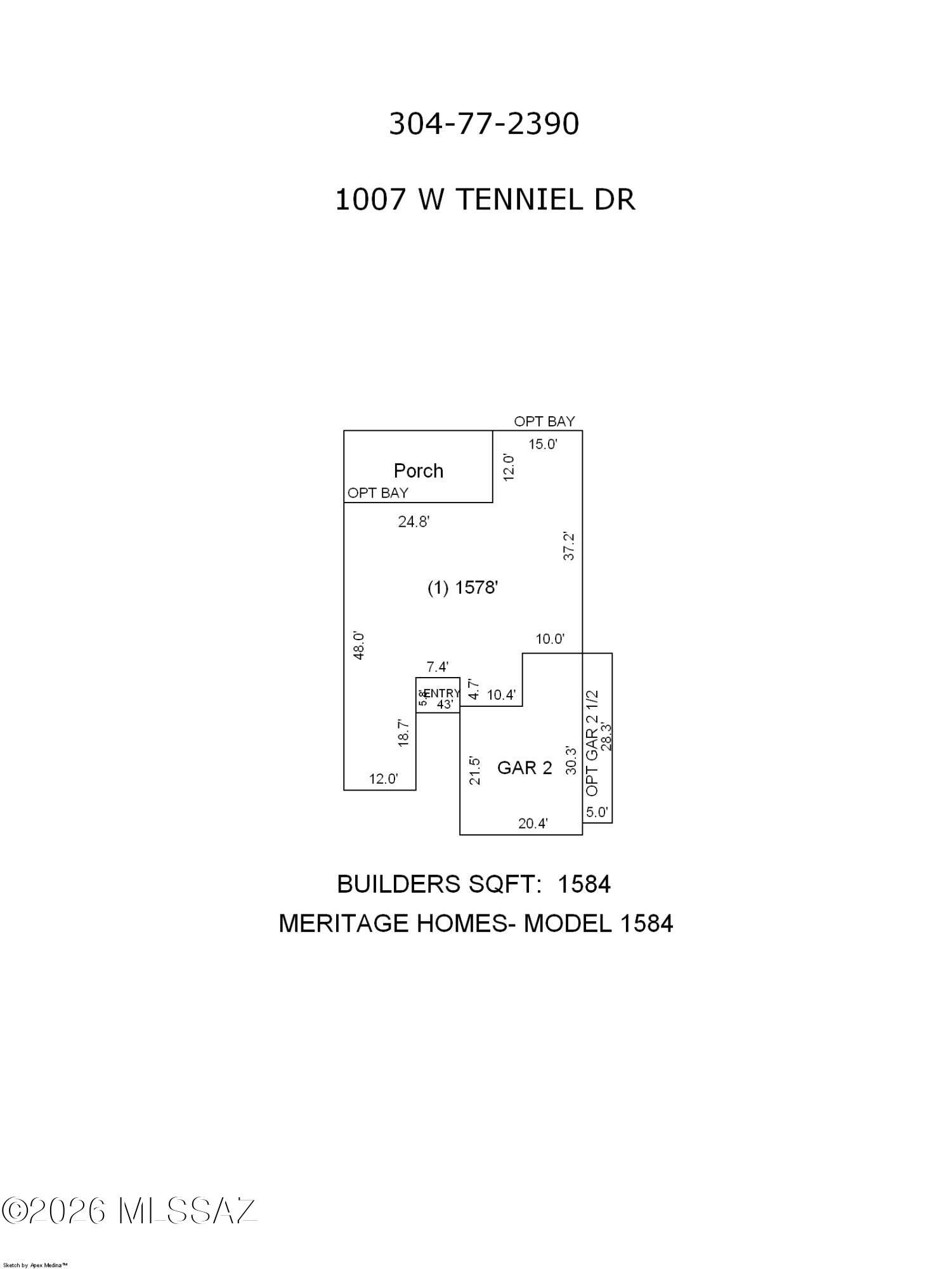 1007 W Tenniel Drive