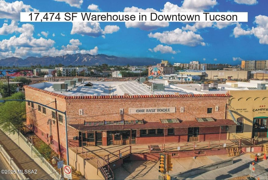 Beautiful historic warehouse built in 1928. Soaring barrel truss ceiling, original wood floors, and exposed brick walls. 374 occupancy limit.