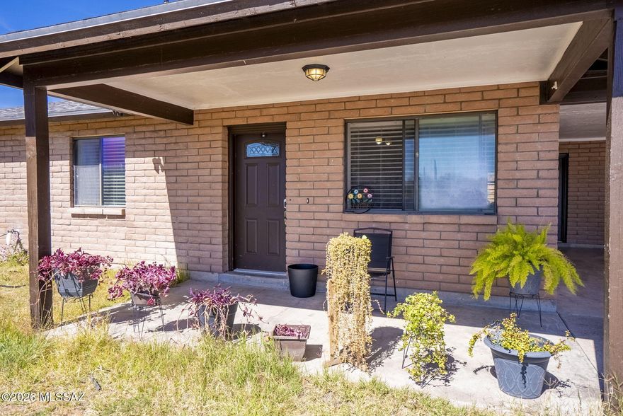 Located in the peaceful community of Rio Rico, 949 Paseo Querétaro offers a comfortable layout with spacious living areas and abundant natural light. The kitchen features ample cabinet and counter space for everyday living. Generously sized bedrooms provide flexibility, while the backyard offers room to relax and enjoy the quiet desert surroundings. Convenient access to I-19 and local schools makes this home a great opportunity to enjoy Southern Arizona living.