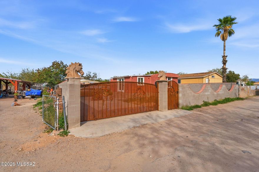 Investor special with tons of potential. CASH only. This fixer upper sits on a great size lot that is fully enclosed with a solid block wall and gated entry offering privacy and security. Spacious yard with room to expand, park vehicles, or create your ideal outdoor space. Great opportunity for investors or buyers looking to renovate and add value. Property is being sold as is. Buyer to verify all information.