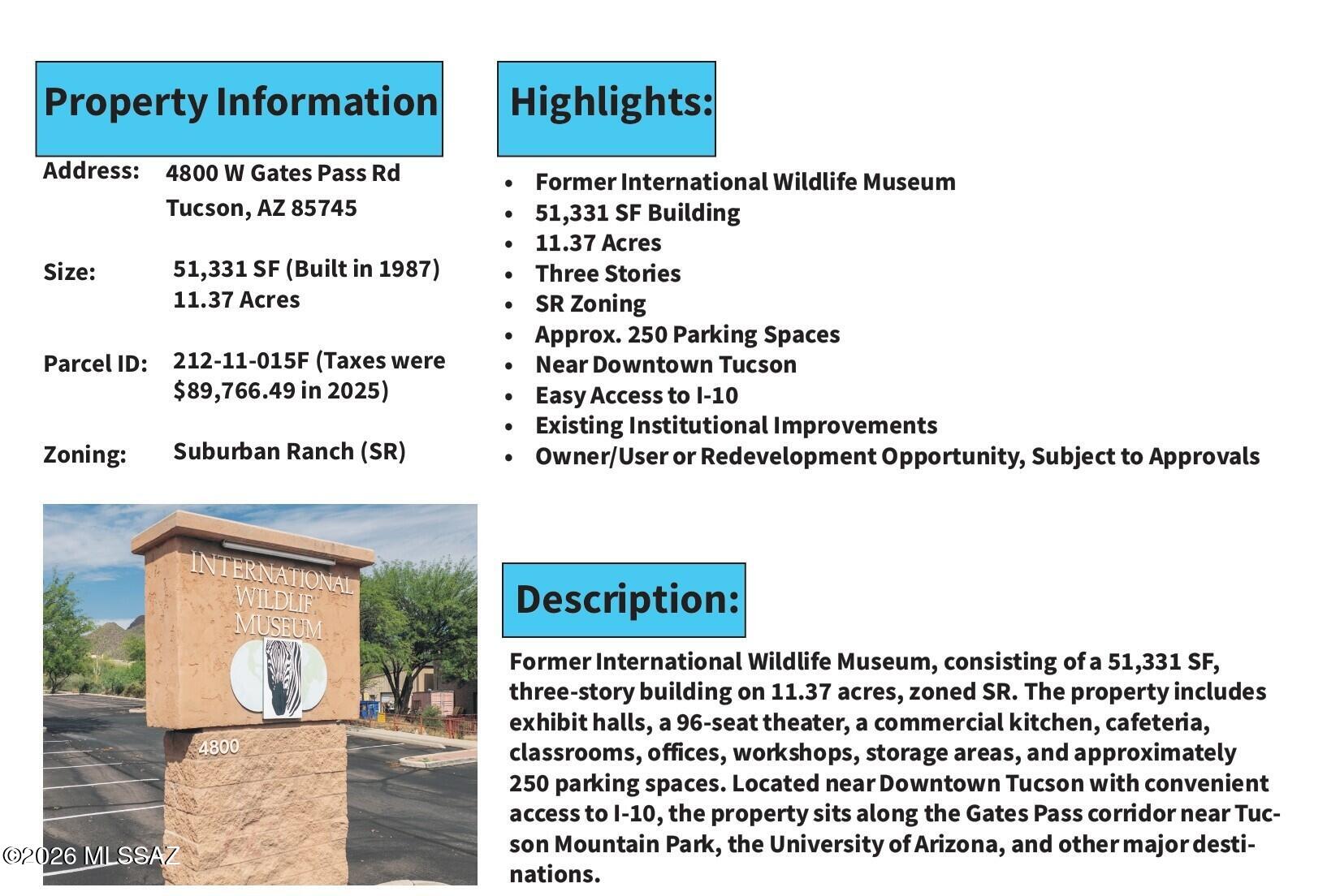4800 W Gates Pass Road