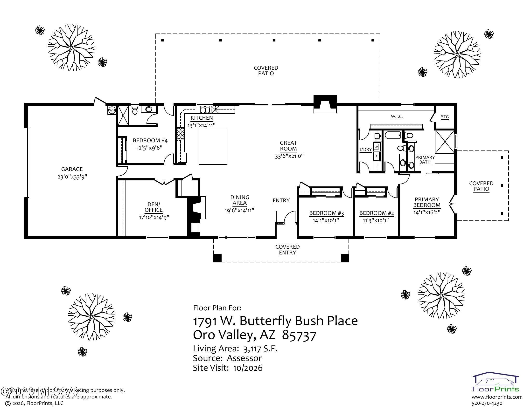 1791 W Butterfly Bush Place