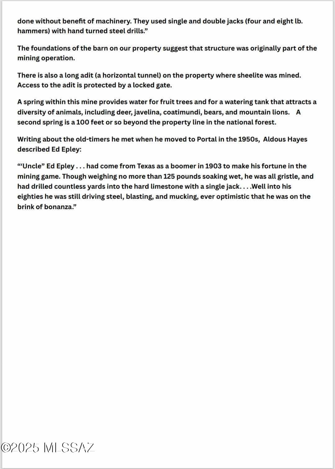 Out Of Pima County - Residential