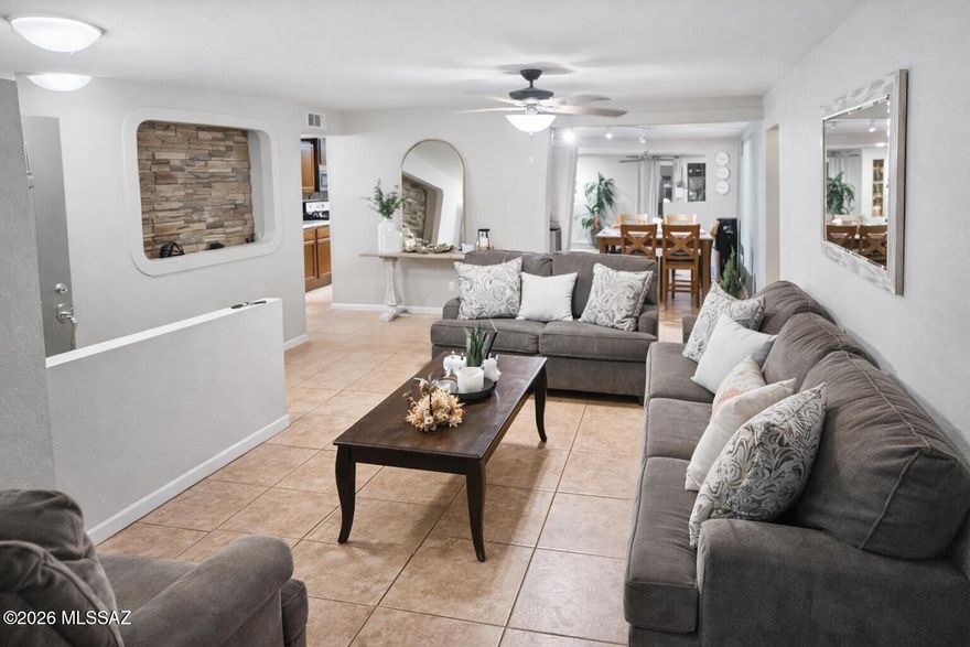 Beautifully updated home with an open and bright floor plan! Enjoy a spacious kitchen with granite counters, and a stylish backsplash. Features include five generous bedrooms, updated bathrooms, new roof and a cozy living room with bay windows. The private backyard is perfect for relaxing or entertaining. Don't miss this one!