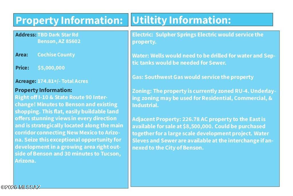 TBD N Dark Star Road 1