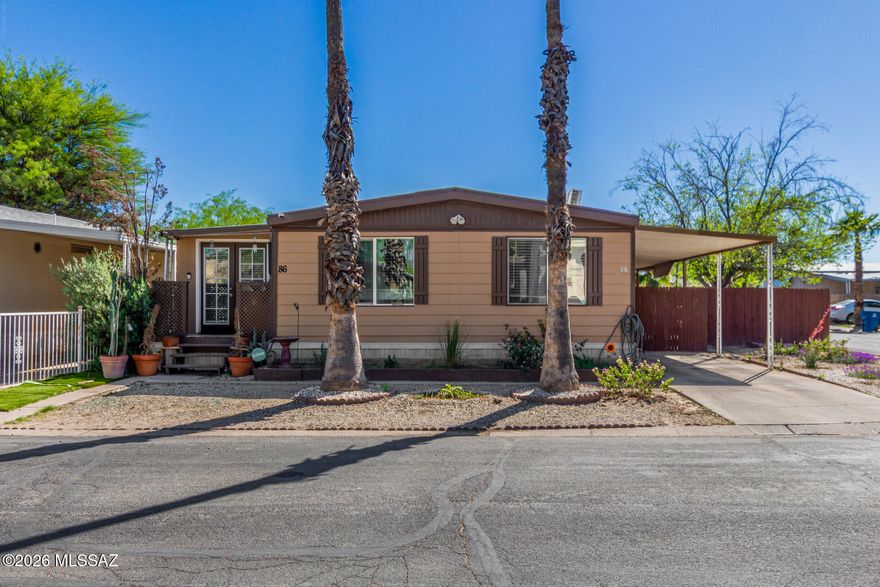 Well-maintained and spacious mobile home, perfect for those seeking comfort, convenience, and an active lifestyle. Located in a well-kept land-lease community, this home offers generous living spaces, a functional layout, and plenty of room to grow--ideal for both everyday living and entertaining. The community itself is packed with amenities designed to enhance your lifestyle. Residents enjoy access to a sparkling swimming pool, relaxing park and picnic areas, a convenient on-site car wash, laundry facilities, and a welcoming clubhouse that hosts gatherings and community events. Situated just minutes from ''A'' Mountain, perfect for the Fourth of July. Whether you enjoy community activities, taking in the mountain views, or heading downtown, this home delivers both comfort and convenience