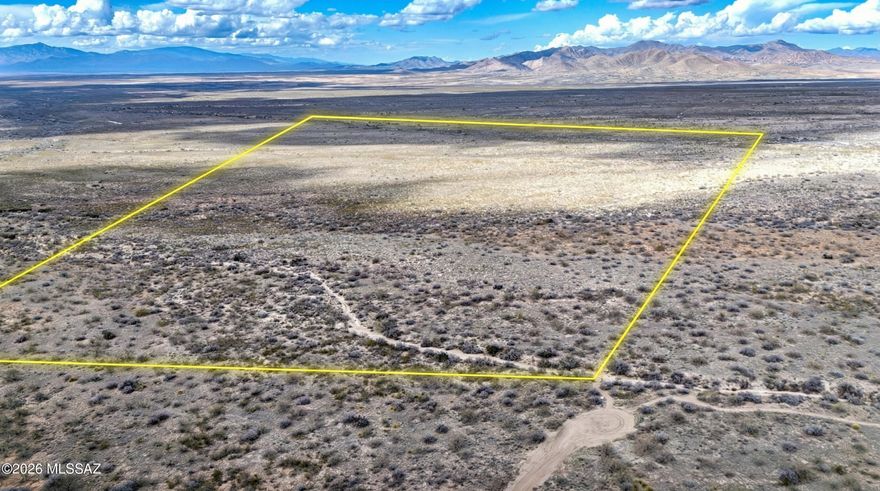 This is one of the premier lots in the Ranch. Located high above all others and is backed by State Trust Land.  Nothing North of the Lot but a bit of wildlife. Did i mention the jetliner views? When viewing the Lot, it's best to be wearing your hiking boots and trek up to the middle of the Lot to experience the tranquility and absolute beauty of the ranch. After that you will realize the list price is a bargain.