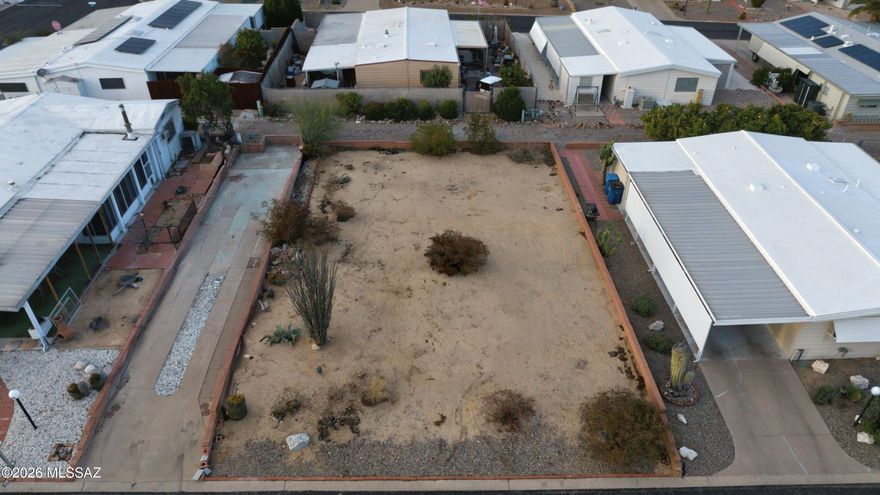 RARE OPPORTUNITY!! VACANT LOT AVAILABLE IN SOUGHT AFTER PUEBLO ESTATES (55+ ACTIVE ADULT).
HAVE YOUR OWN NEW MANUFACTURED HOME GROUND SET AND ENJOY THE AMMENITIES OF THIS GREAT COMMUNITY INCLUDING HEATED POOL, SPA, GYM & MORE!! NO GVR, BUT AVAILABLE. NO SPACE RENT AND THE $65/MO HOA FEE INCLUDES TRASH PICK-UP, COMMON AREA & STREET MAINTENANCE. UTILITIES ARE AT THE LOT LINE (INCLUDING GAS, ELECTRIC, WATER & SEWER. DON'T MISS OUT ON THIS FANTASTIC LOT!!