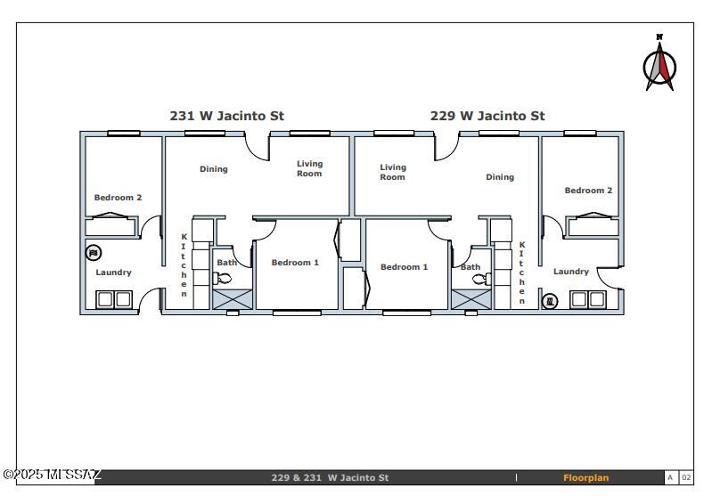 229 & 231 W Jacinto Street