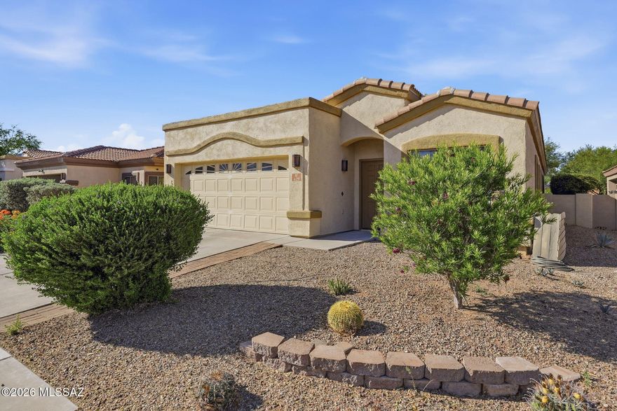 Welcome home to this move-in ready 4-bedroom, 2-bath home in the highly desirable Rancho Sahuarita community offers comfort and lifestyle all in one. Step inside to find a bright and inviting floor plan with generous living areas, a functional kitchen. HVAC replace 2022 with Trane unit. Puragain Filteration installed 2023  Interior paint 2026.

Enjoy the benefits of living in Rancho Sahuarita, known for its incredible amenities including multiple community pools, a scenic lake, walking and biking trails, parks, playgrounds, a fitness center, clubhouse, and community events. Whether you're looking to stay active or simply unwind, this neighborhood has something for everyone.

Don't miss the opportunity to own a beautiful home in a vibrant, amenity-rich community--schedule your showing t