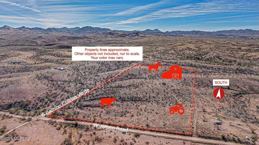 Want peace and solitude?  What about views and privacy? You got it all with this beautiful lot in an amazing setting with 360 views.  Anything goes with no HOA! Come experience what Arivaca has to offer!