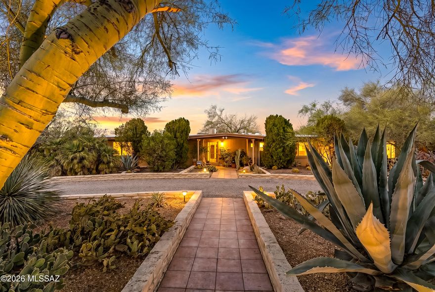 Welcome to this beautifully maintained Northwest Tucson home, nestled in the desirable Fairhaven Village community. Built in the 1970s and lovingly cared for by only two owners, this spacious 2,432 sq ft residence offers timeless charm, incredible space, and breathtaking mountain views and Arizona sunsets.
Situated on an expansive .83-acre lot within the highly sought-after Amphitheater School District, this 3 bedroom, 2 bathroom home provides room to spread out both inside and out. The thoughtfully designed floor plan features multiple living spaces, including a large Arizona room filled with natural light and a spacious ''man cave'' just off the kitchen -- perfect for entertaining, hobbies, a game room, or additional flex space. Step outside to enjoy the covered rear patio. The perfect place to relax, entertain, or take in the stunning desert scenery and colorful Tucson sunsets. The peaceful setting, mature surroundings, and generous lot size create a rare opportunity to enjoy privacy and outdoor living in a prime Northwest location.

Be sure to review the floor plans to fully appreciate all the amazing space and versatility this home has to offer.