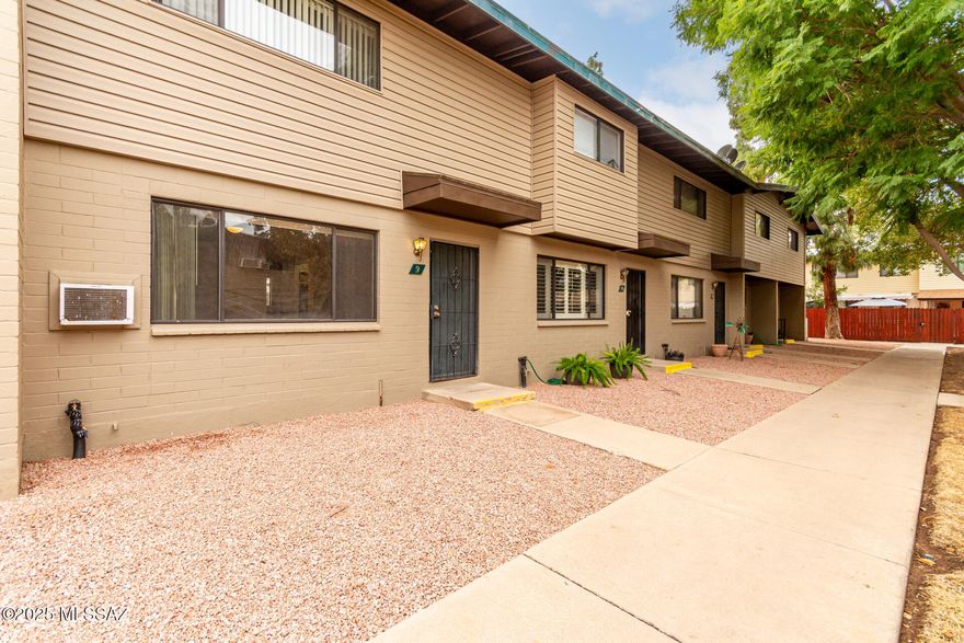 Charming 3 bedroom, 2 bath in lovely community setting boasts a spacious kitchen with dining area, an accessible bathroom with roll-in shower, private backyard with patio cover. Bedrooms are located on the upper level with an additional full bath that features a  jacuzzi style tub for relaxation. Community amenities include a sparkling swimming pool, spa, basketball courts, and clubhouse for special events. Low monthly fee covers property tax, water, gas, trash/sewer, and much more....Priced just right and ready to move in and update to your personal style!  Sold AS-IS, Cash Sales Only
( no financing ) & No Rentals ( owner occupied only ).