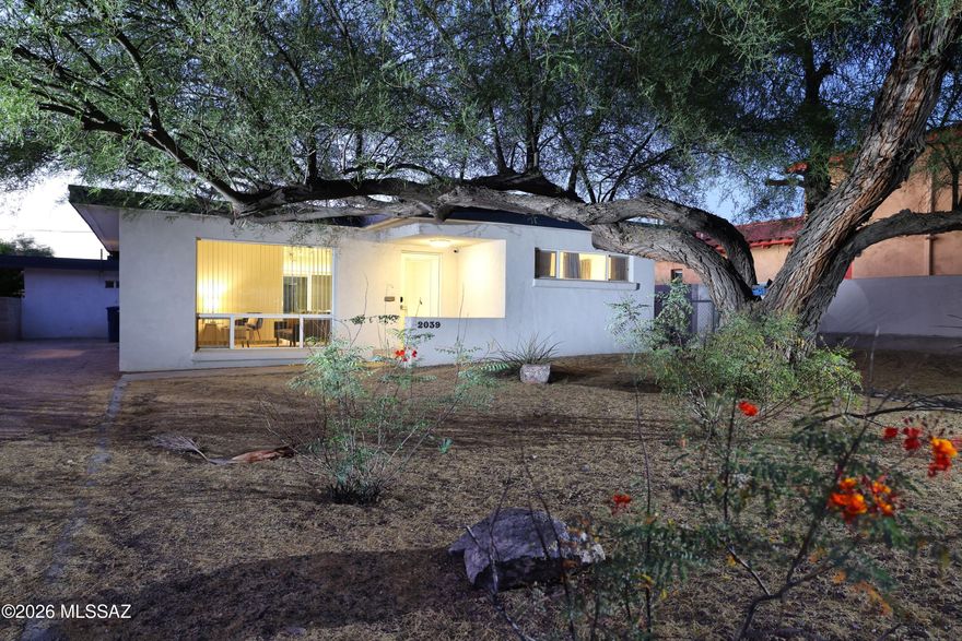 Located just minutes from the University of Arizona in the historic Sam Hughes neighborhood, this fully furnished 2-bedroom, 1-bath home blends classic Tucson charm with thoughtful modern updates. Ideal for students or roommates, the home features a comfortable and functional layout with ample space for studying, relaxing, or entertaining. The updated bathroom adds a fresh, contemporary touch, while the private 2-car driveway offers convenient off-street parking--perfect for shared living. Enjoy easy access to campus, downtown Tucson, and a variety of local coffee shops, restaurants, and parks. Whether heading to class or unwinding at home, this property offers the perfect balance of convenience and comfort. Please note: a monthly utility cap will apply to help prevent excessive usage.