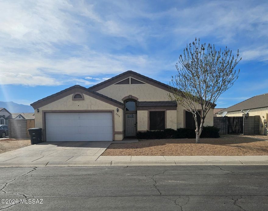 Located in one of the most desirable neighborhoods in Safford, this gorgeous home offers functionality, style, and beautiful views of Mt Graham. You can see the pride of ownership in the well-maintained home, featuring custom tile work, a spacious kitchen with granite countertops, & excellent storage with a large pantry & oversized laundry room. The primary suite is generously sized with a private en-suite bathroom, creating a relaxing retreat. Step outside to a spacious backyard perfect for entertaining, gardening, or simply enjoying the mountain views. With its great location, thoughtful upgrades, & functional layout, this property is an excellent opportunity for potential buyers looking to put down roots and find their forever home.