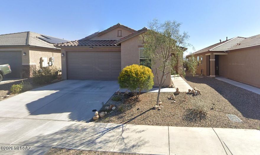 1,842 SQ FT! 4 bedroom, 2 bath home in Tucson's Northwood Pointe neighborhood. Desirable single-story floor plan.

Charming kitchen with included appliances: AC Unit, Dishwasher, Microwave, Oven, and Refrigerator. Spacious living areas, perfect for entertaining! Carpet and tile flooring in all the right places. Primary suite features a walk-in closet. This home offers 4 nicely sized bedrooms plus a flexible bonus space--perfect for a home office or den.

Included appliances: Washer and Dryer.

Enjoy a backyard with a fenced yard and covered patio--ideal for relaxing or entertaining outdoors--plus unobstructed mountain views for added privacy and scenic beauty.

2 car garage!

Located in the desirable Northwood Pointe community with nearby schools, parks, dining, and entertainment Community amenities include playgrounds and biking/walking trails.