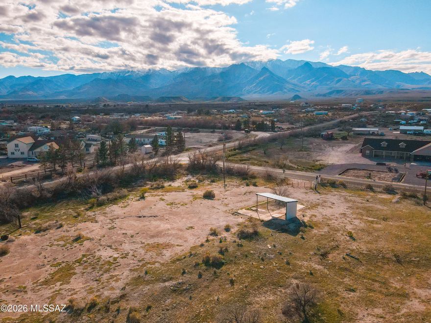 2.52 Acres with Utilities, Structures & Stunning Mt. Graham Views. Build your dream home or ranch on this 2.52 acre property featuring amazing views of Mt. Graham and essential improvements already in place. With all utilities ready and available, including a private well, electricity, and septic system. This property is primed for immediate use. Property Highlights include two partial steel barns, ideal for equipment storage or hay. Fenced corral area ready for horses. Gated access for added privacy and security. Open, usable land with a mix of level areas and natural vegetation. Peaceful rural setting with wide-open skies and mountain backdrops.Whether you're looking for a homesite, hobby farm, or a place to store your toy hauler, this land offers the infrastructure, space, and views.