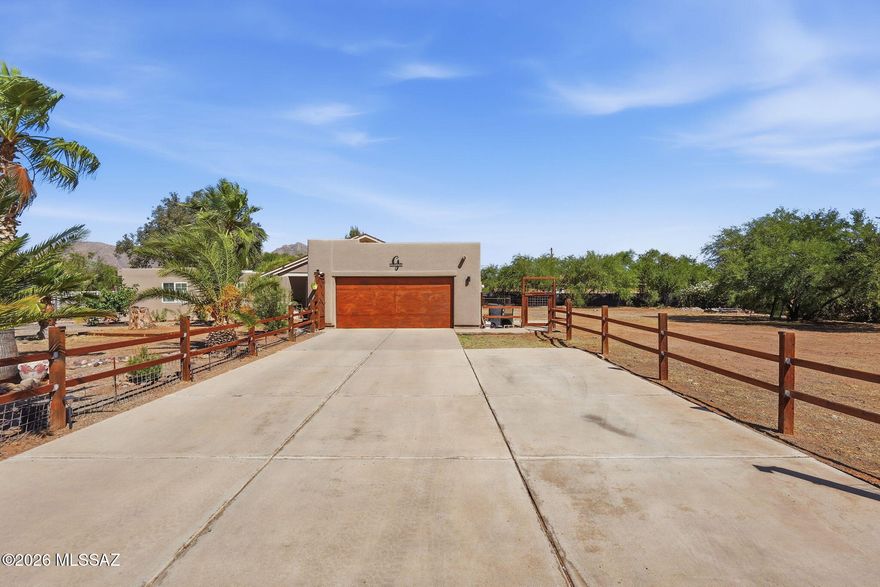 Welcome to your own private retreat with breathtaking 360-degree mountain views! Situated on .57 acres, this beautifully updated 2-bedroom home also features a huge den currently being used as a spacious 3rd bedroom, offering  flexibility for guests, an office, or additional living space.

Step outside and enjoy the sparkling pool while taking in the incredible scenery and peaceful surroundings. The sellers have completed numerous upgrades throughout the property, including fresh interior and exterior paint, a brand-new roof, new outlets and light fixtures, fully fenced yard, and upgraded underground electrical and phone services.

This home combines comfort, privacy, and stunning views all in one exceptional property. Don't miss your opportunity to own this move-in ready desert oasis.