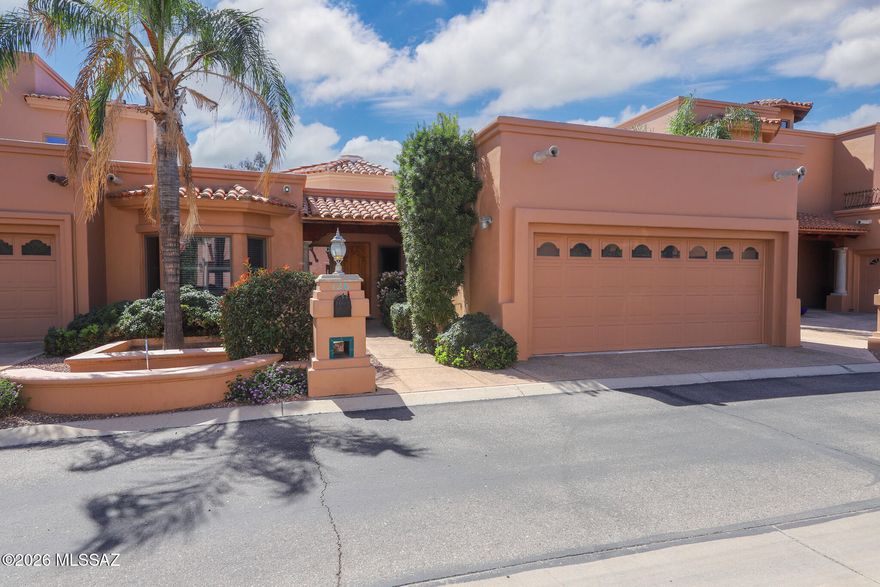Beautiful townhome style home located in Villa Escondido Condos neighborhood that is convenient to shopping, restaurants, hospitals, & parks. Home features a split floorplan with 2 bedroom, 2 bath, a 2 car garage. Step inside to 1,636 square foot of living space, a large living room with cathedral ceiling with a  fireplace, wooden shutters on windows, and tile throughout the whole house. Kitchen is spacious with lots of storage cabinets, ample counter top space, and a nice breakfast area. The primary bedroom is large, with a two closets, large soaking tub, dual vanity, and has its own door to the patio. HOA Includes: Community pool & spa, front yard landscaping, exterior maintenance (stucco/paint), exterior insurance, private streets, water, sewer, and trash. COME SEE IT TODAY!