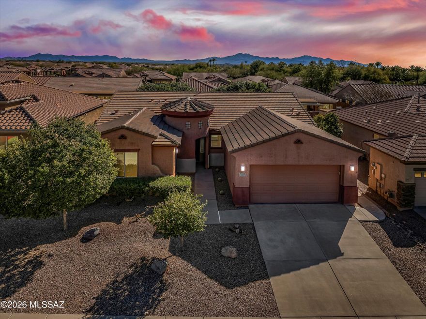 Seller will accept or counter offers between $340,000-$350,000.
Upgraded Pantano Model in an active 55+ adult gated Del Webb community with extensive amenities. This 2BD/2BA home features an open concept layout with a separate dining area and den, plus 9' ceilings throughout. The kitchen offers granite countertops, tile backsplash, maple cabinets with crown molding, and new appliances including washer and dryer. The primary suite includes a bay window, dual closets, executive-height dual vanity, and walk-in shower. Enjoy a low-maintenance backyard with mature landscaping, irrigation, extended patio, retractable awning, gas BBQ stub, and space to add a spa. Finished garage, tankless water heater, RO system, and added storage complete the home.