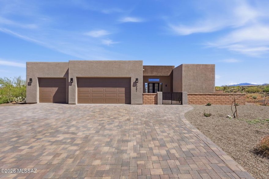 Tucked away in the sought-after gated community of Stonehouse, this newly constructed beauty is ready for you to write its first chapter. A paver-lined walkway leads you through the private courtyard to a pair of solid-wood French doors—an entrance that sets the tone for the craftsmanship inside.

Step into a home dressed in tile throughout, where every finish has been thoughtfully elevated. The kitchen is a dream for both the cook and the entertainer, with upgraded shaker cabinets, granite countertops crowned with a waterfall-edge island, a gas range, granite backsplash, and a dedicated beverage station beside a spacious pantry. The bathrooms feel like a boutique spa—tiled showers, decorative vanities, and in the primary suite, a stunning tiled feature wall with framed mirrors, a soaking tub, and a closet generous enough to grow with you. The laundry room is equally impressive, offering upper and lower cabinetry and a wide utility sink for everyday ease.

Outside, the backyard unfolds into glorious mountain views and wide-open potential. Whether you imagine a lush garden retreat, a shimmering pool, or an outdoor living space made for gatherings, this space is a blank canvas ready for your vision.

A perfect family home in a peaceful, gated neighborhoodfull of beauty, comfort, and the kind of promise that only a brand-new beginning can bring.