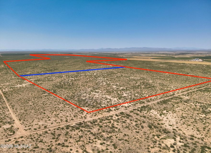 Discover a rare opportunity to own over 802 acres of versatile RU-4 zoned land in the wide-open landscapes of Elfrida, Arizona. Whether you're envisioning a working farm, ranch, or a private desert retreat, this expansive property offers the flexibility to bring your vision to life. The land includes two parcels totaling 802.04 acres (160.82 acres and 641.26 acres) and is already improved with two domestic wells and three irrigation wells (buyer to verify depth and water availability), providing a strong foundation for potential agriculture or livestock use. Take in sweeping views of the Swisshelm Mountains to the east and enjoy breathtaking Arizona sunsets stretching across the western horizon. A 2018 survey is available for added peace of mind. With its size, zoning, and existing infrastructure, this property presents a unique opportunity in Southern Arizona's rural market--and may qualify for USDA financing.