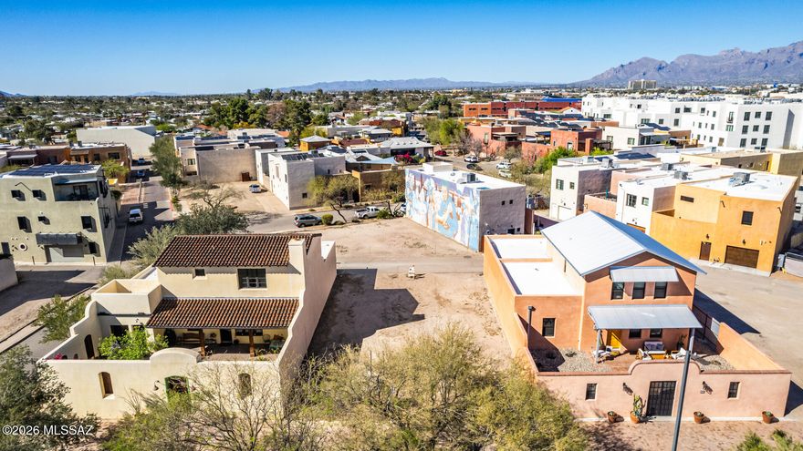 Large Mercado District Lot! Fantastic opportunity to own a coveted vacant lot with plenty of potential! Sewer Hookup Installed Already! Build the custom masonry home you've always envisioned with the builder of your choice. With endless possibilities, this property is ready to bring your vision to life - whether you're planning a distinctive residence, a live-work concept, or an inspired investment. Its location is truly unbeatable! Nestled in the vibrant Mercado District, you'll be surrounded by local retail shops, dining spots, and art spaces. The nearby streetcar conveniently links you to downtown Tucson's restaurants, theaters, concerts, and museums. Parks, entertainment, and easy access to I-10 and other major freeways add to the everyday convenience. Make this gem yours!