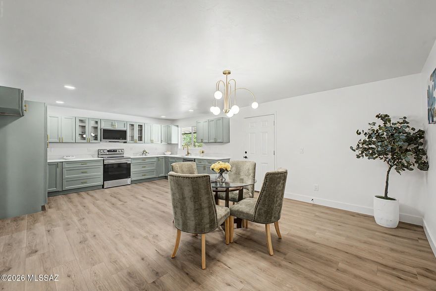 Experience modern living at its finest in this fully remodeled 4 bed, 3 bath showpiece located in a prime location on an oversized lot! Every inch of this stunning home has been thoughtfully redesigned with sleek contemporary finishes, designer touches, and an open-concept layout perfect for entertaining. The gourmet kitchen shines with stylish cabinetry, quartz countertops, and high-end fixtures, while spacious bedrooms and beautifully updated baths offer comfort and sophistication throughout. Step outside to endless possibilities with a large backyard ready for gatherings, relaxation, or your dream outdoor oasis. A rare blend of style, space, and location--this is the one buyers have been waiting for!