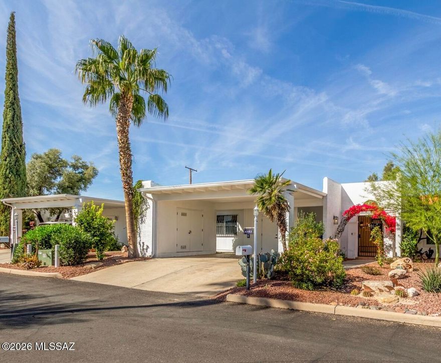 Discover this charming townhome in the quiet, historic Old Fort Lowell district. This prime location offers an unbeatable lifestyle, just a short walk to Plaza Palomino for shopping and dining. This move-in-ready home provides exceptional peace of mind, with numerous major updates already completed. Key features include a newly recoated roof (Aug 2025) and a new AC system (Mar 2025). The property has been fully repiped and includes a water filtration system. The neighborhood is friendly and welcoming, featuring a community pool perfect for relaxing in the Tucson sun. This is a fantastic opportunity to own a low-maintenance, updated home in one of Tucson's most desirable and historic areas.