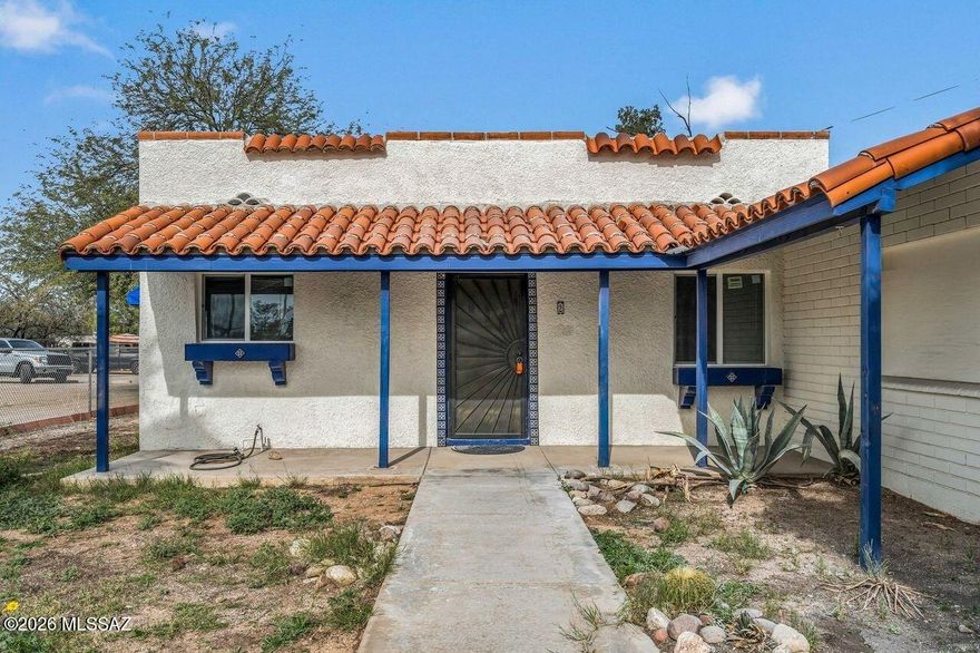 1,200 SQ FT! 3 bedroom, 1 bath home in Tucson's Hedrick Acreage neighborhood. Desirable single-story floor plan. Charming kitchen with included appliances: AC Unit, Dishwasher, Dryer, Microwave, Oven, Refrigerator, and Washer. Great room living! Neutral flooring throughout. This home offers 3 nicely sized bedrooms. Located in the desirable Hedrick Acreage community. Great Tucson location with nearby schools, parks, dining, and entertainment.