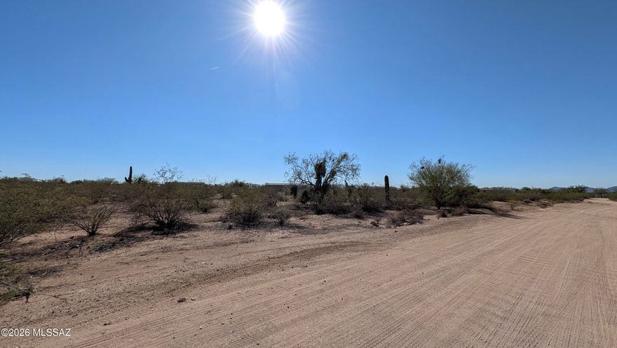 Great opportunity to own an affordable one-acre desert lot tucked away in a quiet, peaceful setting. This hidden little spot offers natural desert landscaping, open skies, mountain views, and plenty of room to create your own Arizona retreat.

Water and electricity are available at the lot line, with water through a shared well. The property offers flexibility for either a manufactured home or site-built home, making it a great option for someone looking for space, privacy, and room to make it their own.

Enjoy the quiet dirt roads, wide-open feel, and natural desert surroundings while still having nearby homes in the area. A great place for anyone looking for affordable land with potential.

Seller financing available. Seller will carry.
Adjacent lot also for sale