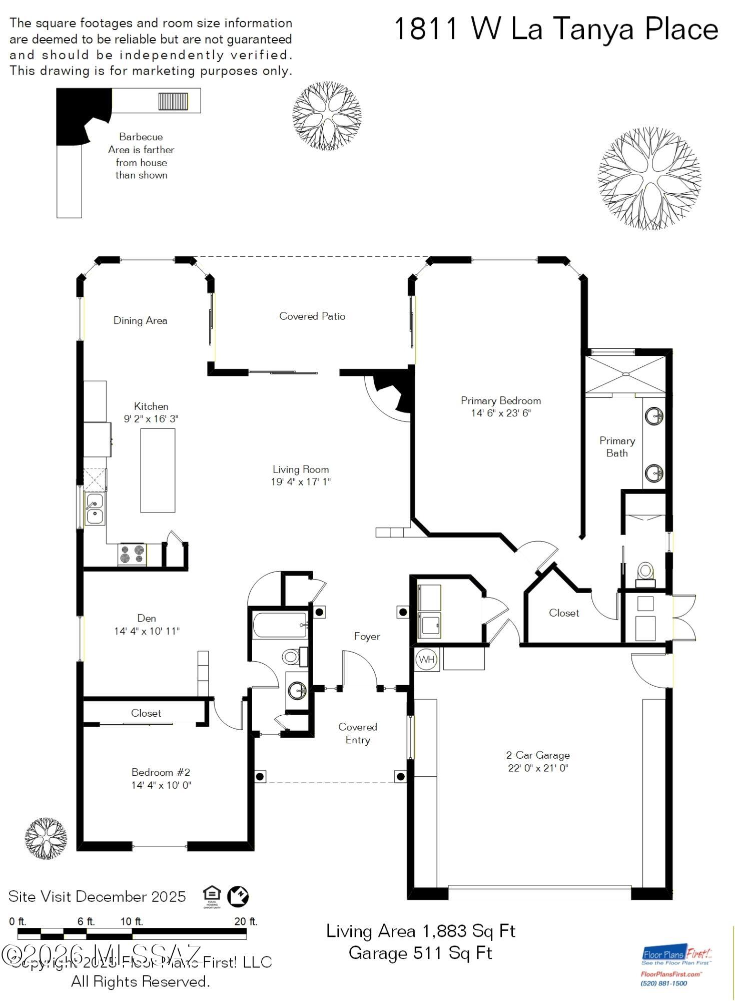 1811 W La Tanya Place