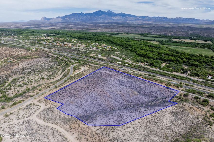 Escape to wide-open space and endless potential with this exceptional 14.27-acre parcel in Tubac, AZ. Surrounded by the natural beauty of Southern Arizona's high desert landscape, this expansive property offers privacy, breathtaking mountain views, and peaceful desert skies. With ample room to build a custom home, ranch, or private retreat, the possibilities are as expansive as the land itself. The parcel may also be subdivided into three separate lots, creating a unique opportunity for investment, multi-generational living, or future development.
Whether you're envisioning a full-time residence or a serene getaway, this property offers the perfect balance of seclusion and accessibility--just a short drive to Tubac's vibrant village with its renowned art galleries, dining, and charm.
