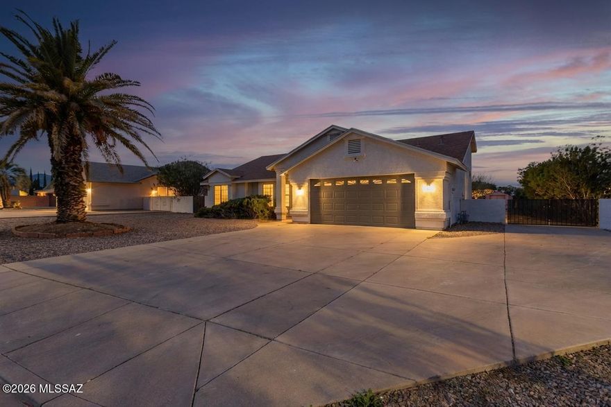 Welcome to a home where morning walks along nearby paths, afternoons by the pool, & breathtaking mountain sunsets become part of everyday life in highly desirable community. Imagine hosting lively pool parties, weekend barbecues, & movie nights under the stars in a backyard designed for entertaining & relaxing. This completely renovated home showcases the upgrades buyers want, beautiful neutral plank vinyl flooring throughout, stunning countertops, quality cabinetry, & sparkling stainless steel appliances. Bathrooms shine with new vanities & elegant tile surrounds. Major systems including the AC, heater, & water heater are brand new. The highly livable floor plan flows effortlessly to the backyard oasis featuring a newly refinished heated pool & jacuzzi, generous deck space, RV/toy slab parking & RV gate, and storage shed.  New lighting & plumbing fixtures throughout, soft water loop in garage & new ceiling fans throughout.  Homes that combine this level of renovation, lifestyle, and location rarely come along.  Virtual AI staging was used in this listing.