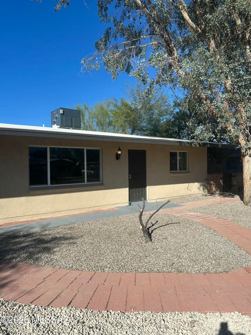Centrally located, fully remodeled 3-bedroom 2-bathroom house with a 1-bedroom guest house. Remodeled, Electrical, including panel. Plumbing was also redone, including new sewer lines, new water supply lines, and cleanouts. New stucco everywhere outside and fresh paint inside and out. New light fixtures inside and out. New 42-inch cabinets in both kitchens. The guest house has its own entrance and off-street parking. One-bedroom, New windows throughout. Nice backyard with a built-in BBQ and wrought ironwork. The living room of the main house has 24 x 24-inch ceramic tile in the main areas and no rugs anywhere. Two New matching sets of GE and Samsung stainless steel appliances in both units. Both roofs were recently recoated.