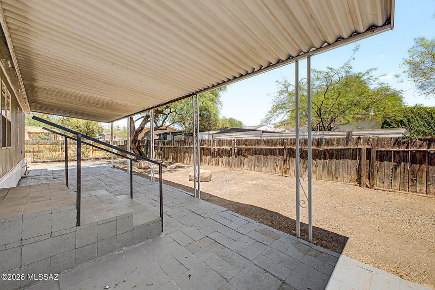 Updated 3-bedroom, 2-bath manufactured home in Northwest Tucson's desirable Casas Adobes community. Features include luxury plank flooring, new carpet in bedrooms, modern electrical and plumbing fixtures, quartz kitchen countertops, neutral cabinetry, stainless steel appliances, and updated bathrooms with new cabinetry and shower enclosures. Additional improvements include a new shingle roof, fresh interior and exterior paint, refreshed landscaping with decorative rock, and an extended covered patio. Enjoy community amenities including a pool and clubhouse, with convenient access to schools, shopping, medical facilities, and freeway connections. Move-in ready and a must see!