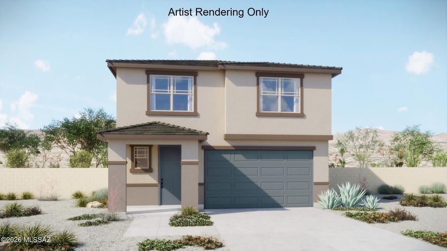 Step into the Walnut floorplan--a spacious 2,460 sq. ft., 2-story home with 4 bedrooms, 2.5 baths, and a 2-car garage. The open great room connects the kitchen and dining area, ideal for entertaining. A generous loft offers flexible living space, and the upstairs laundry adds convenience. The Owner's suite features a huge walk-in closet, dual-sink vanity, and walk-in shower. The kitchen includes a center island, walk-in pantry, and Whirlpool appliances. Washer/dryer and refrigerator are included for a move-in ready experience.