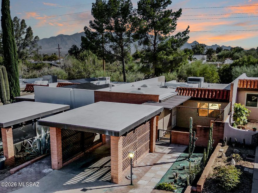 Discover your retirement dream in this updated 2-bed, 2-bath townhome with tile floors throughout, remodeled bathrooms, newer windows, and mountain views from back patio and Arizona Room. The kitchen is a blank slate ready for your personal vision. Maybe an industrial style with sleek carts and open shelving or customized kitchen that reflects your unique taste. See virtual staging pics for inspiration. Other features include a gas stove, updated electrical panel, additional ceiling lights, and a well-maintained roof. Active adult 55+ community with access to GVR amenities: pools, pickleball, fitness centers, 100+ clubs &activities. Walking distance to shops, restaurants, and hiking trails. Owner is a licensed real estate agent in AZ.