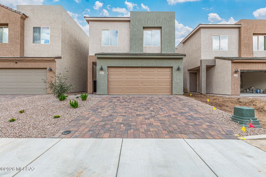 *Home shown is a model. Home elevation and interior will vary slightly in final coloring, and finishes.* Home is available for QMI. Rate buy down available. Beautifully crafted by AF Sterling, this 3-bed, 2.5-bath home is located in the bespoke Sierra Pointe at Continental Ranch. The energy-efficient floor plan features 2x6 framing, granite countertops, tile backsplash, rich cabinetry with crown molding, and tile flooring downstairs. Upstairs, you'll find lush carpeted bedrooms and a versatile flex space. Includes a finished 2-car garage, paver driveway, and access to parks and pools.  Incentives available, ask for details or reach out for a private showing. Pricing is reflective of 1/2 off lot premium and additional discounts. Buyer concessions available. Contact our team for incentives.