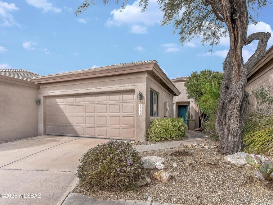 Welcome to Deer Run, a peaceful townhome community. This is a beautifully maintained home nestled in a quiet cul-de-sac in the desirable Catalina Foothills. Located within a guard-gated Ventana Canyon Golf community, offering multiple resort-style amenities, this inviting residence blends comfort, style, and elegance with sweeping mountain views and a peaceful desert setting.
Inside, you'll find a bright and open floor plan featuring spacious living areas, high ceilings, and abundant natural light.  The primary suite provides a private retreat with an updated en-suite bath, while additional bedroom offer flexibility for guest and a separate office allows for working from home or hobbies. The kitchen is thoughtfully designed with ample cabinetry, generous counter space, and a seamless flow into the dining and family roomsideal for everyday living and entertaining alike.. 
Step outside to a tranquil backyard oasis, perfect for relaxing or hosting gatherings. Enjoy mature desert landscaping, mountain vistas, and multiple outdoor living spaces to take in Tucson's stunning sunsets.
Conveniently located near top-rated schools, shopping, dining, and hiking trails, this home offers both privacy and accessibility in one on the back drop of one of Tucson's best golf resorts.