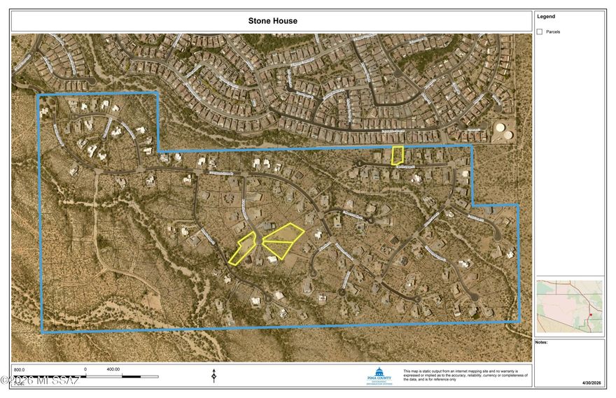 4 developed lots ready for homes to be built. All 4 lots have a grading plan and plot plan ready. 2 of the lots already have been graded complete with a building pad and graded driveways. Lots are all located on cul-de-sacs and offer views of the Santa Rita Mountains. Come take a look at these amazing lots in the 243 acre gated community of Stone House. Just a short drive from shopping, hiking and other amenities. Taxes shown are for all 4 lots.