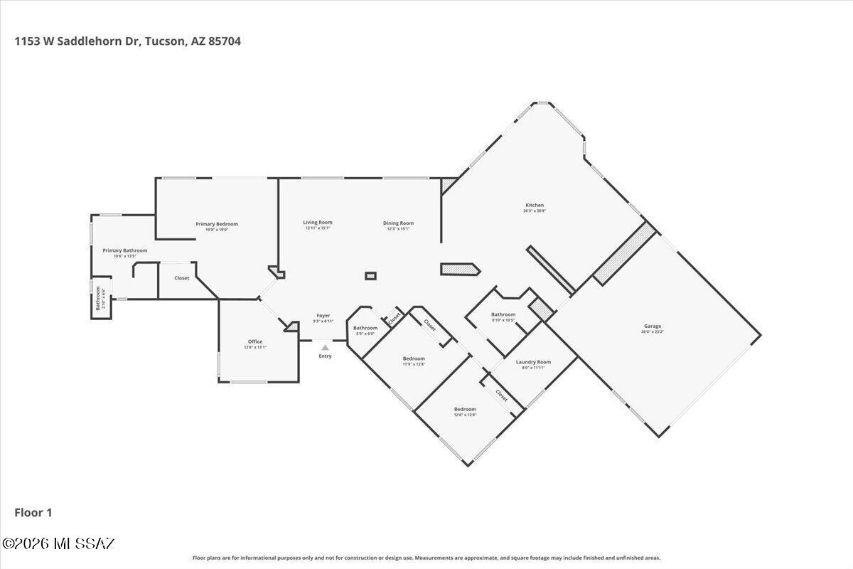 1153 W Saddlehorn Drive