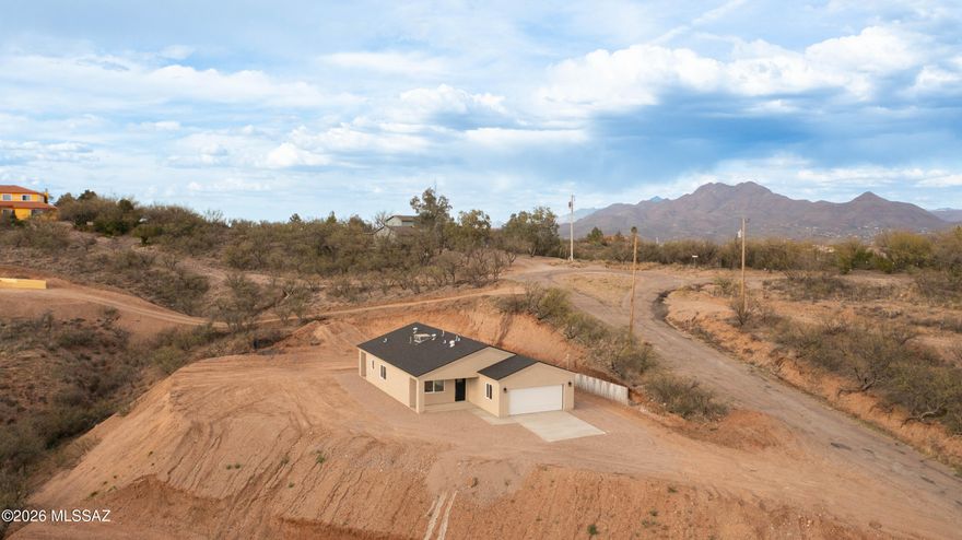 Beautiful 3 bedroom, 2 bathroom home situated on over 1.8 acres--an incredible opportunity to enjoy wide open space and endless possibilities. The oversized lot offers room to expand, garden, or create your dream outdoor living area. 
Includes a 2-year builder warranty for added peace of mind.