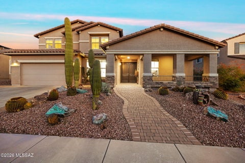 Photo of 12488 N Paseo Penuela, Marana, AZ 85658 (MLS # 22620954)