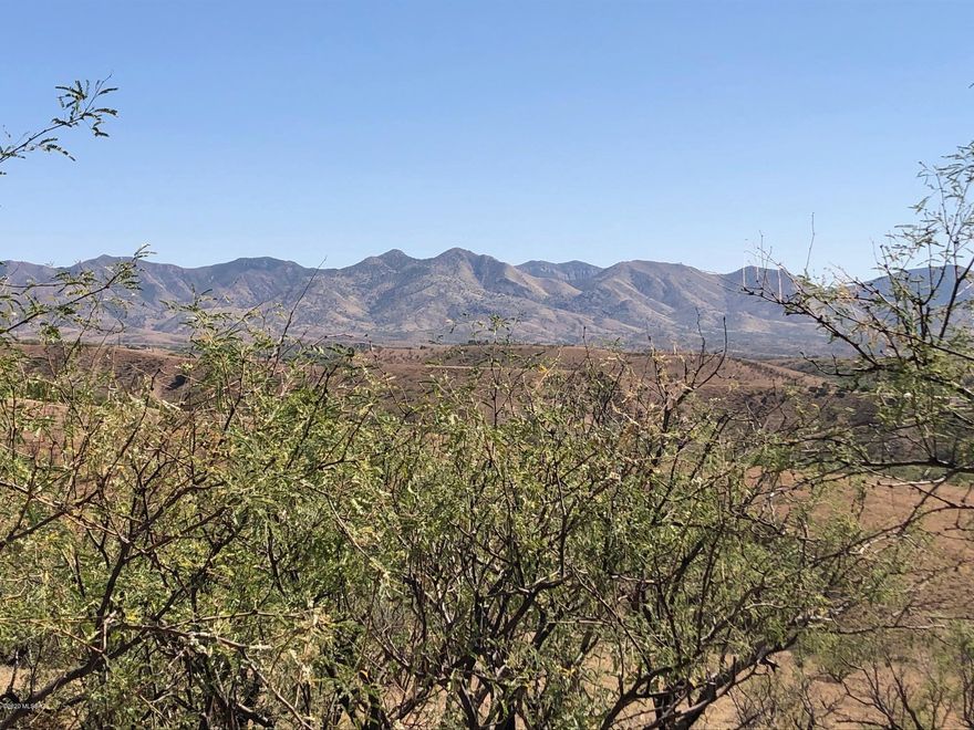 PRICED TO SELL QUICKLY!  Gorgeous views of the Patagonia Mtns. Tucked into the hillside to protect you from the wind.  Building site already leveled with private well.  Just minutes away from Patagonia State Park and shopping and services in Nogales & Patagonia.  Mild deed restrictions to protect your property value.  HOA dues of $300 annually to keep private roads in good shape. Although the property is marketed in Patagonia, it is an unincorporated area of Santa Cruz County and most legal documents show a Nogales address.